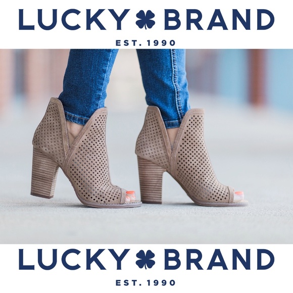 Lucky Brand Shoes - LUCKY BRAND SUEDE BOOTIE NEW